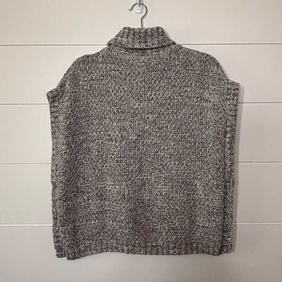 Nula Bug cotton blend turtleneck cable knit sleeveless sweater size US 8 - Picture 2 of 15